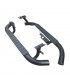 BY ESTRIBERAS ESTRIBOS LAND ROVER DEFENDER 90 83-16 NEGRO R024147C1