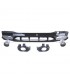 DW DIFUSOR MERCEDES CLA C118 19- AMG NEGRO BRILLO + COLAS ESCAPE C010657C1