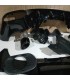 DW DIFUSOR MERCEDES CLA C118 19- AMG NEGRO BRILLO + COLAS ESCAPE C010657C1