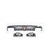 DW DIFUSOR MERCEDES C205 15-21 LOOK BRABUS NEGRO BRILLO C012664C1