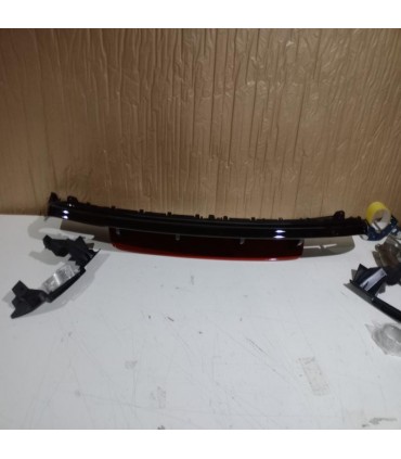 BA DIFUSOR MERCEDES CLASE A W176 AMG 12-18 LOOK A45 AMG NEGRO BRILLO ROJO R024165C1