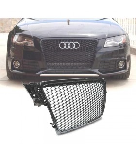 BY PARRILLA AUDI A4 B8 08-11 LOOK RS NEGRO BRILLO R148423C1
