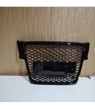 BY PARRILLA AUDI A4 B8 08-11 LOOK RS NEGRO BRILLO R148423C1