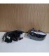 DW FAROS BMW E90 E91 05-08 OJOS ANGEL LED 3D FONDO NEGRO R147665C12