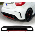 BA DIFUSOR MERCEDES CLASE A W176 AMG 12-18 LOOK A45 AMG NEGRO BRILLO ROJO R024165C1