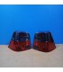DW PILOTOS VOLKSWAGEN VW GOLF 4 ROJO AHUMADO R145319C5