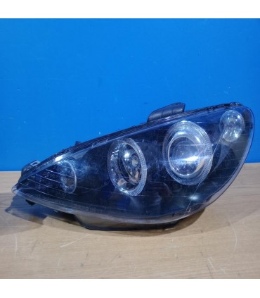 CX FAROS PEUGEOT 206 98-09 OJOS ANGEL FONDO NEGRO R150669C1