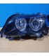 SH FAROS BMW E46 OJOS ANGEL LED CCFL 4 PUERTAS 01-05 FONDO NEGRO R148660C9
