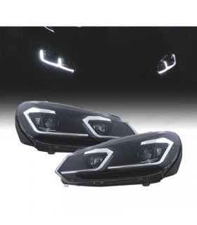 CX FAROS VOLKSWAGEN VW GOLF 6 08-13 LOOK SILVER GOLF 7 DINAMICOS R022116C3