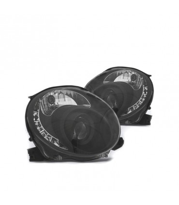 CX FAROS FIAT 500 07-15 LUZ DIURNA TFL FONDO NEGRO R148125C2
