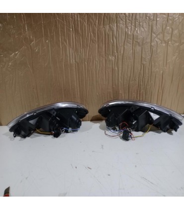 DW FAROS PARA SEAT LEON ALTEA TOLEDO 04-09 LUZ DIURNA LED FONDO NEGRO R145482C4