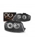 CX FAROS OJOS ANGEL AUDI A3 8P 03-08 FONDO NEGRO R011282C2