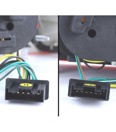 DW PILOTOS BMW E46 COUPE 99-03 LED ROJO AHUMADO LOOK M3 R145195C8
