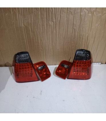DW PILOTOS BMW E46 01-05 LED ROJO AHUMADO LOOK M3 R147436C3