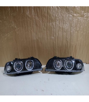 BA FAROS BMW E39 95-00 FONDO NEGRO OJOS ANGEL H7 R145769C3