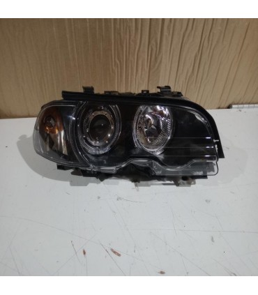 CX FAROS BMW E46 COUPE 99-03 OJOS ANGEL CCFL INTERMITENTES FONDO NEGRO R147027C2
