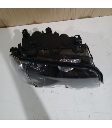 CX FAROS BMW E46 COUPE 99-03 OJOS ANGEL CCFL INTERMITENTES FONDO NEGRO R147027C2
