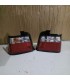 DW PILOTOS BMW E36 90-97 ROJO CROMO R147963C1