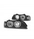 CX FAROS BMW E39 95-03 OJOS ANGEL LED CCFL FONDO NEGRO R146603C5