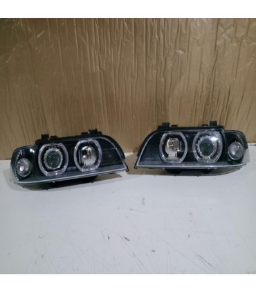 CX FAROS BMW E39 95-03 OJOS ANGEL LED CCFL FONDO NEGRO R146603C5