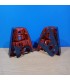 AZ PILOTOS VOLKSWAGEN VW BORA 98-05 ROJO CROMO R148780C1