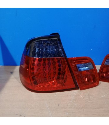 CX PILOTOS BMW E46 99-03 CABRIO LED ROJO AHUMADO LOOK M3 R145200C2