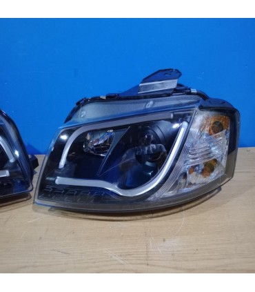 CX FAROS AUDI A3 8P 03-08 TRU DRL NEGROS R011295C1