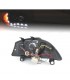 AZ FAROS SEAT IBIZA 6L 02-08 LUZ DIURNA Y INTERMITENTE LED FONDO NEGRO R016007C1