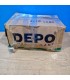 AZ FARO IZQ PARA HONDA CIVIC 5P 97-01 FONDO NEGRO R015861C1