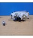 AZ FARO IZQ PARA HONDA CIVIC 5P 97-01 FONDO NEGRO R015861C1