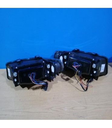 DW FAROS SEAT LEON TOLEDO 1M OJOS ANGEL 99-05 FONDO NEGRO LED R145122C4