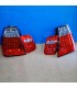 CX PILOTOS LED BMW E46 BERLINA 98-01 ROJO CROMO LOOK M3 R147435C2