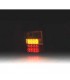 DW PILOTOS VOLKSWAGEN VW TRANSPORTER T5 2P 03-09 LOOK TUNING LED FONDO NEGRO AHUMADO R147767C1