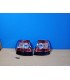 CX PILOTOS AUDI A4 B5 94-99 FONDO CROMO ROJO R147990C1