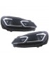 CX FAROS VOLKSWAGEN VW GOLF 6 08-13 LOOK SILVER GOLF 7 DINAMICOS R022116C4