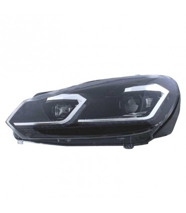 CX FAROS VOLKSWAGEN VW GOLF 6 08-13 LOOK SILVER GOLF 7 DINAMICOS R022116C4