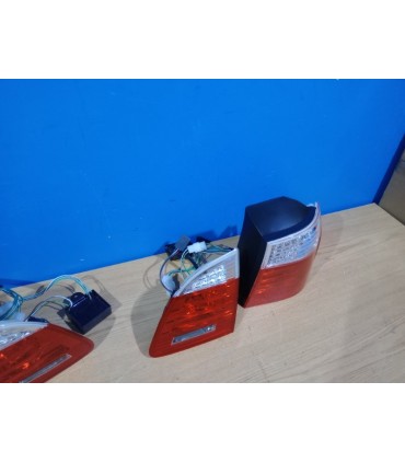 CX PILOTOS BMW E61 TOURING 03-07 ROJO CROMO LED R145000C1