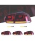 DW PILOTOS VOLKSWAGEN VW GOLF 6 LOOK R FULL LED DINAMICOS ROJO 08-12 R012819C19