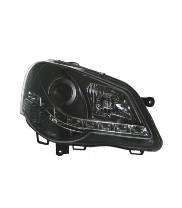 DW FAROS PARA VOLKSWAGEN VW POLO 9N3 05-09 LUZ DIURNA FONDO NEGRO R145373C1