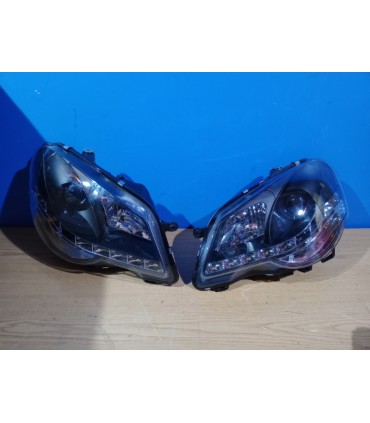 DW FAROS PARA VOLKSWAGEN VW POLO 9N3 05-09 LUZ DIURNA FONDO NEGRO R145373C1