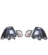 CX PILOTOS LED BMW E46 BERLINA 98-01 ROJO CROMO LOOK M3 R147435C3