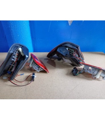 CX PILOTOS LED BMW E46 BERLINA 98-01 ROJO CROMO LOOK M3 R147435C3
