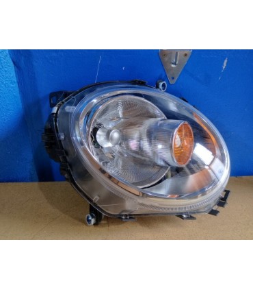 AZ FARO IZQ MINI R56 06-10 FUNDO CROMO INTERMITENTE NARANJA R020113C2