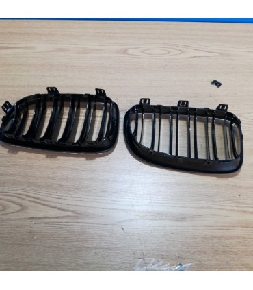 DC PARRILLAS DOBLE BMW E87 E82 E88 07-11 LOOK M NEGRO BRILLANTE R148657C1