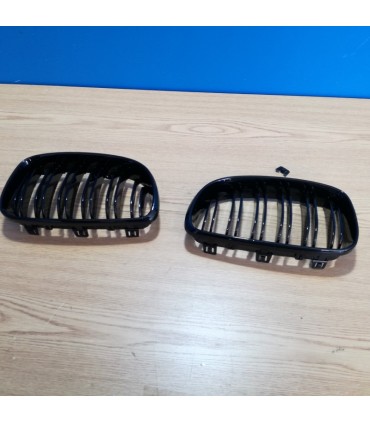 DC PARRILLAS DOBLE BMW E87 E82 E88 07-11 LOOK M NEGRO BRILLANTE R148657C1