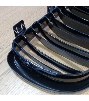 DC PARRILLAS DOBLE BMW E87 E82 E88 07-11 LOOK M NEGRO BRILLANTE R148657C1