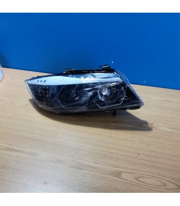IH FARO DCH BMW E90 E91 05-08 OJOS ANGEL 3D FONDO NEGRO R022107C2