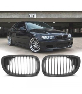 BY PARRILLAS BMW E46 03-06 COUPE CABRIO NEGRO MATE C020087C2