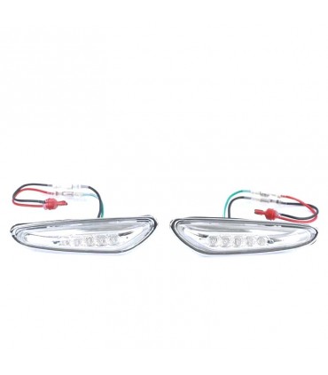 DW INTERMITENTES BMW E46 01-05 LATERALES LED CROMADO R018081C1