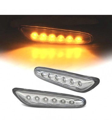 DW INTERMITENTES BMW E46 01-05 LATERALES LED CROMADO R018081C1